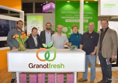 The Granot Fresh team took a moment from meetings for a picture.